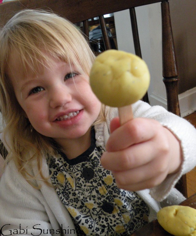 Lemon Tart Play Dough at Gabi Sunshine